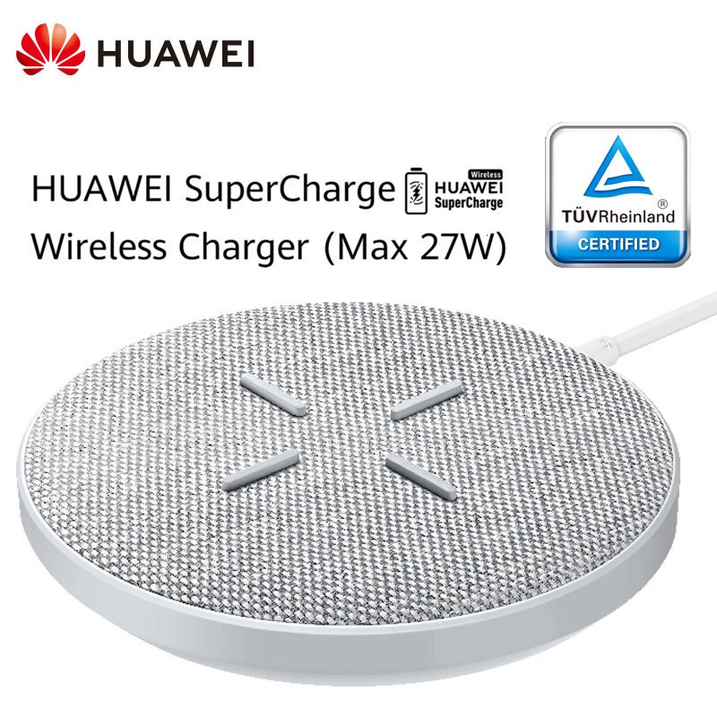 HUAWEI SuperCharge Wireless Charger (Max 27W) สินค้าของแท้ของศูนย์ไทย มีประกัน ส่งฟรี! Lazada