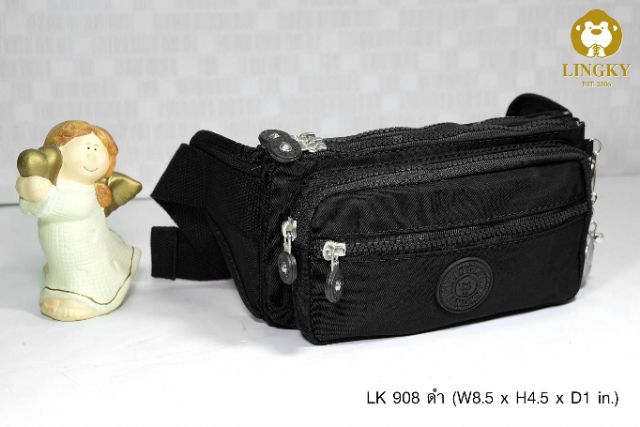 LK-257 (LK 908) กระเป๋าคาดเอว​ 2in1​ แนบลำตัวสวยกำลังดี​ คาดอกก็ดีคาดเอวก็สวย​ ✨สีสวยอีดต่างหาก