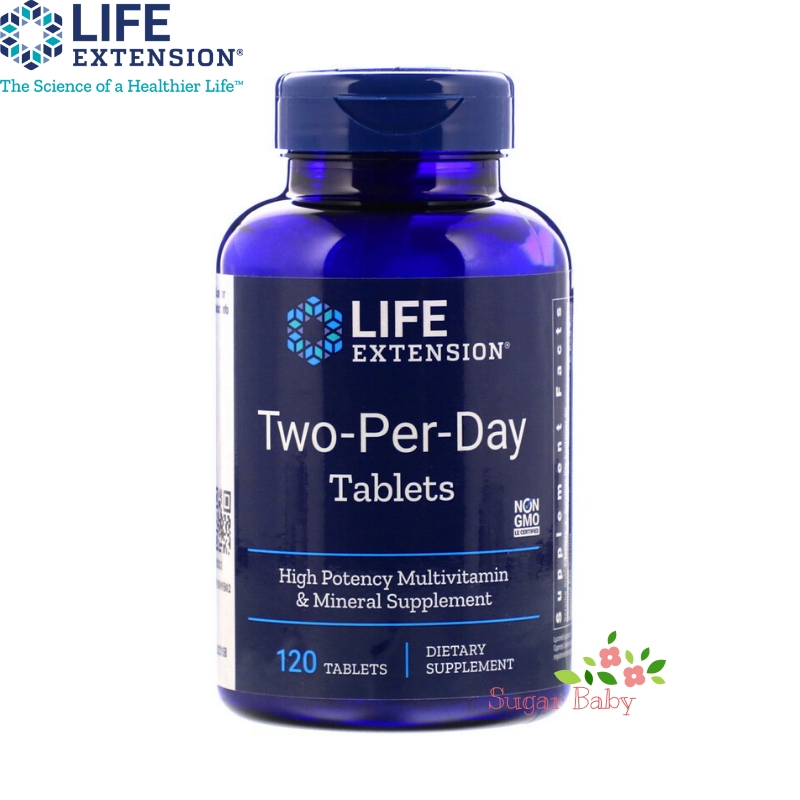 รีวิว Life Extension TwoPerDay Tablets 120 Tablets