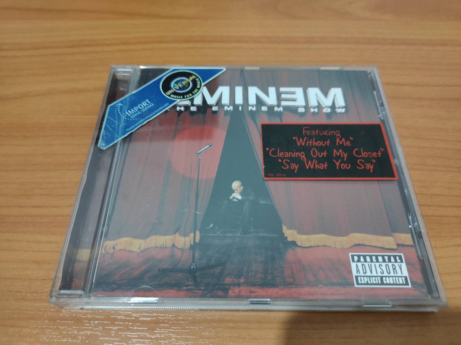 CD.MUSIC ซีดีเพลง เพลงสากล EMINEM The Eminem Show (***โปรดดูภาพสินค้าอย่างละเอียดก่อนทำการสั่งซื้อ*** )