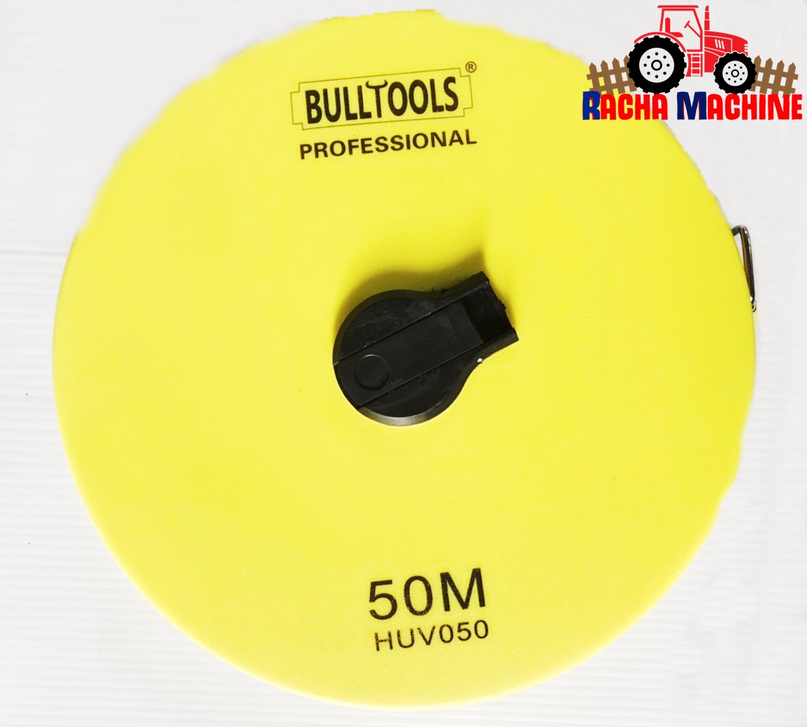 BULLTOOLS เทปวัดที่ เทปวัดระยะ ขนาด 50เมตร HUV050 - Racha Machine ...