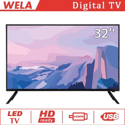 (NEW )32 ทีวี WELA 32นิ้ว LED tv ทีวีจอแบน HD โมเดลยอดนิยม ที่ถูกที่สุด tv