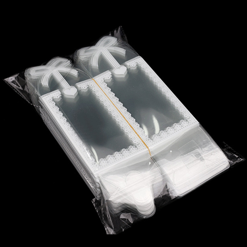 10 Cái Hộp Nhựa PVC Trong Suốt Đám Cưới/Giáng Sinh Màu Xanh Dương, Sự Kiện Đóng Gói Kẹo Sô Cô La