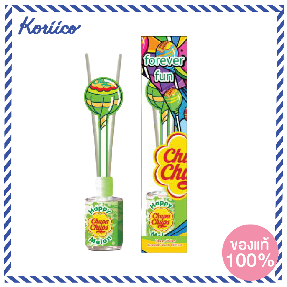 Chupa Chups น้ำหอมอโรม่าแบบก้านเสียบ กลิ่นแฮปปี้เมล่อน 30 ml. Koriico