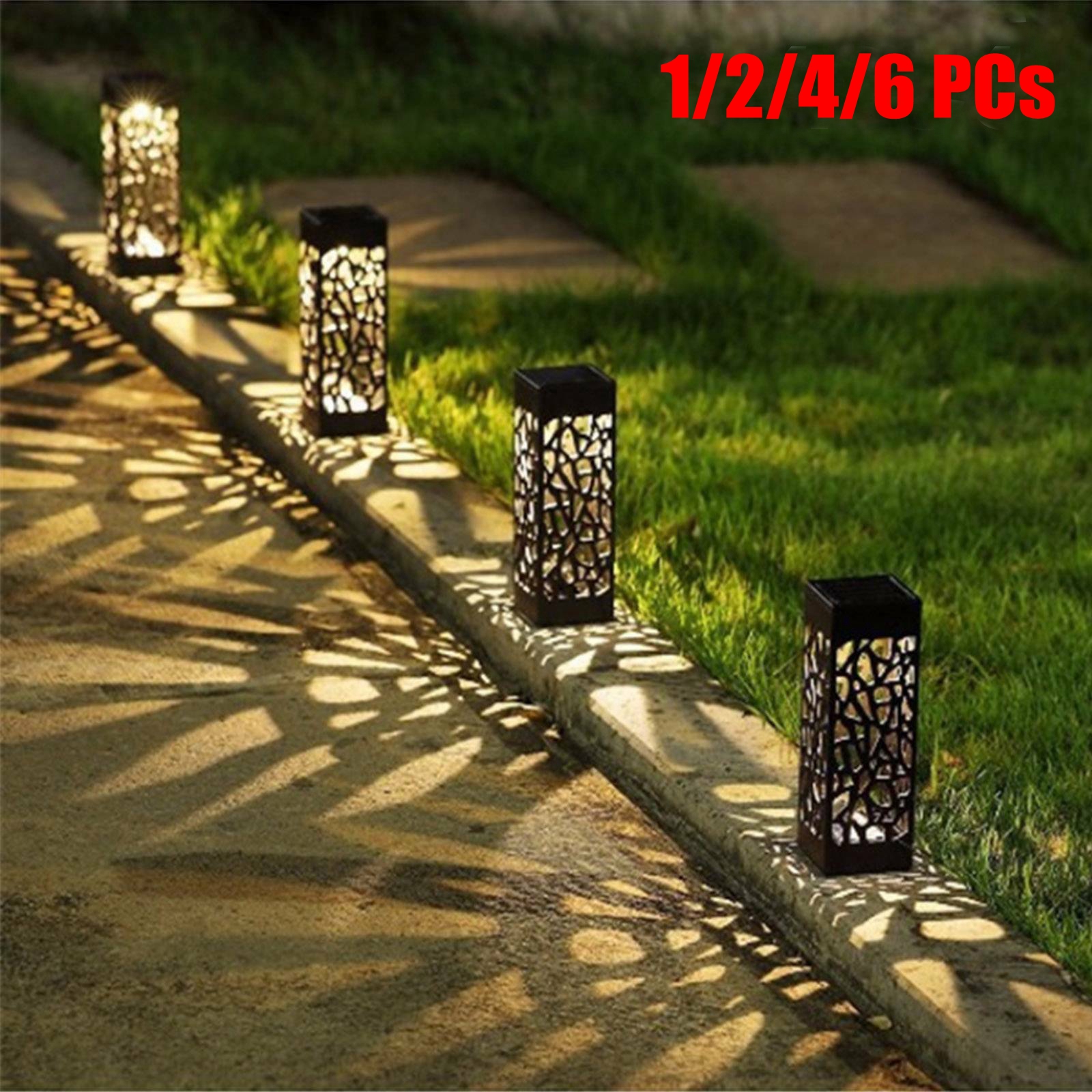 WEARXUNKANGDA HomeandLiving Landscape Pathway Lawn Security Waterproof