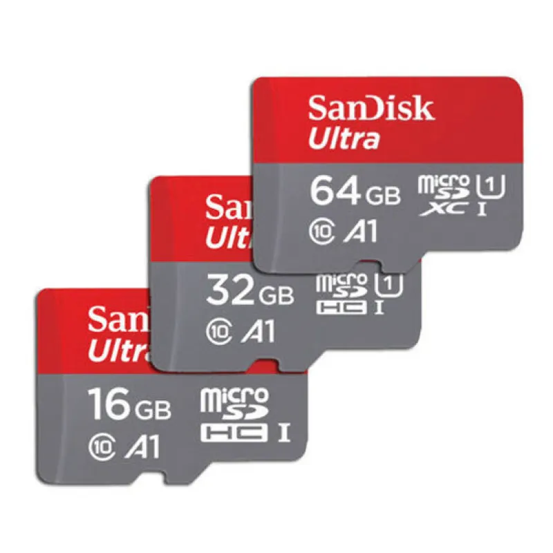 ภาพสินค้าSandisk Ultra Micro SD Card SDXC Class10 A1 แมมโมรี่การ์ด ความจุ 16/32/64/128/200/256/400 GB สินค้าใหม่ของแท้ประกันศูนย์7ปีเต็ม จากร้าน Robirdskie บน Lazada ภาพที่ 1