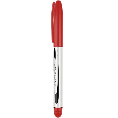 ปากกาเมจิก แห้งไว ติดทน ลบไม่ออก โดนน้ำไม่เลอะ มีสีดำ สีน้ำเงิน สีแดง