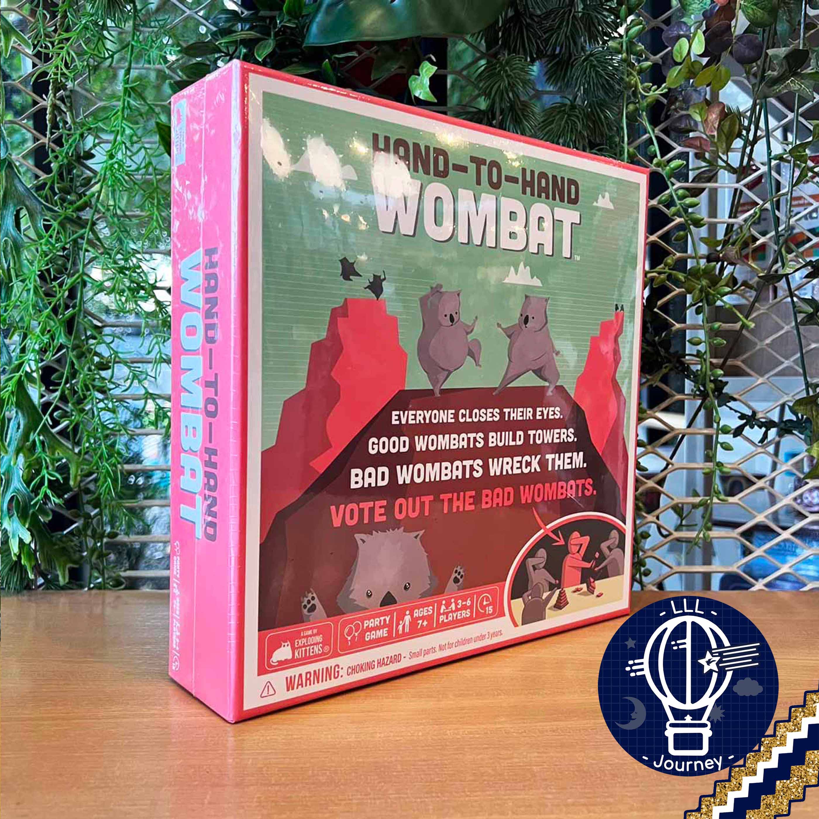 Exploding Kittens - Hand-to-Hand Wombat แถมซองพรีเมี่ยมฟรี [บอร์ดเกม ...