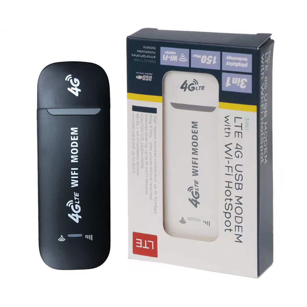 (พร้อมส่ง) Pocket Wifi Aircard Wifi Modwm 4G LTE 150 Mbps USB wifiพกพาแบบใส่ซิม Aircard โมเด็ม