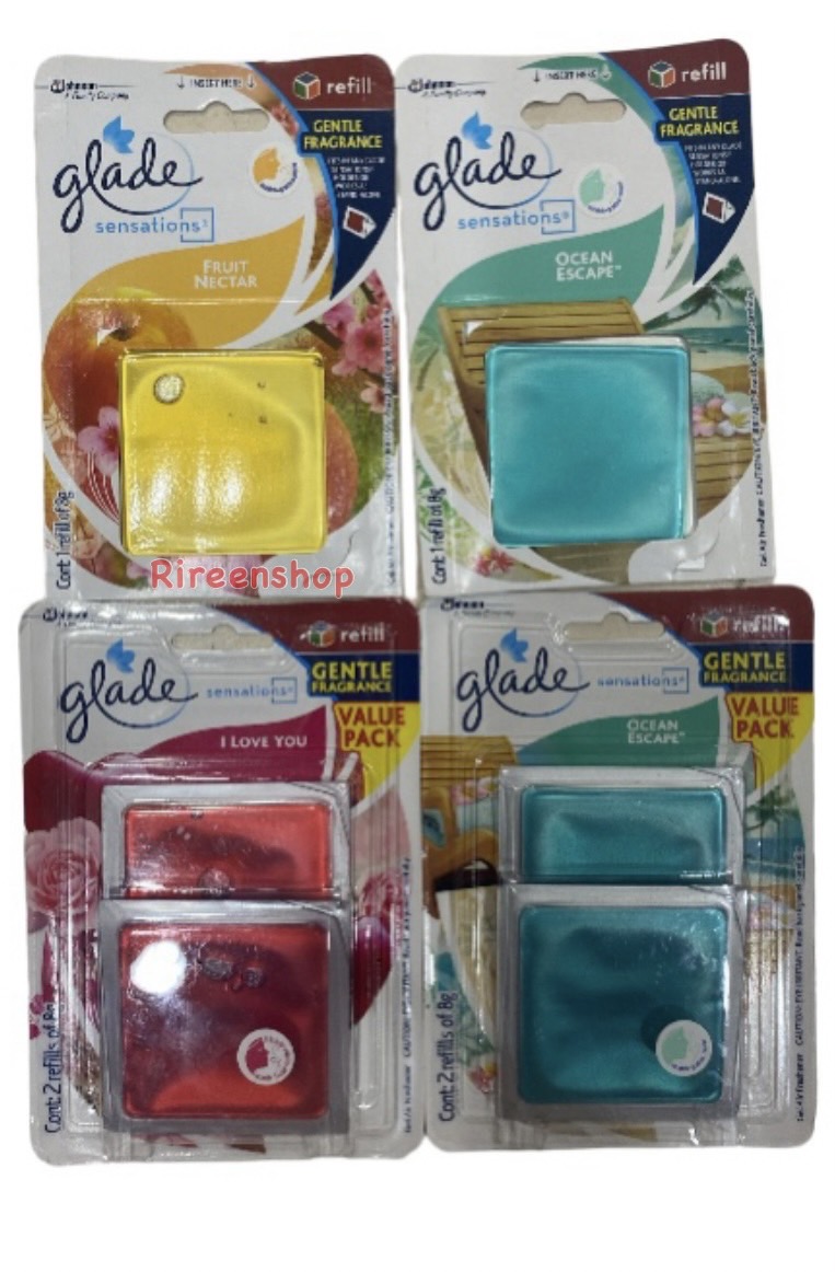 glade sensations refill เจลหอมปรับอากาศ เกลดรีฟิว 8 กรัม Lazada.co.th