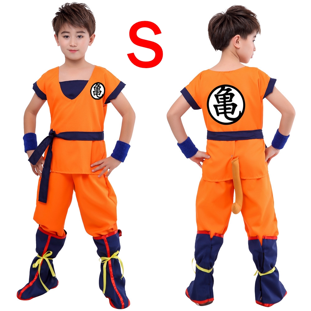 KD5 ชูดโกคูเด็ก โงกุน สำนักผู้เฒ่าเต่า ดราก้อนบอล Dress for Kid Goku