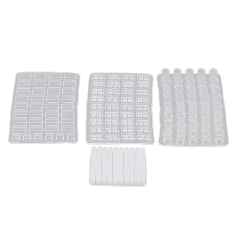 1/16 Scale Miniature Model Bricks Mould,4 Pack Simulation Brick Molds ...