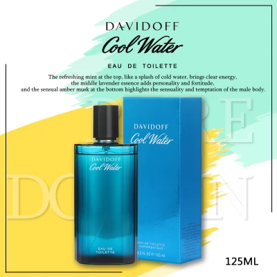 Pure Domain-น้ำหอม DAVIDOFF - Davidoff Cool Water Intense EDT For Him 125 ml.【แท้100%】