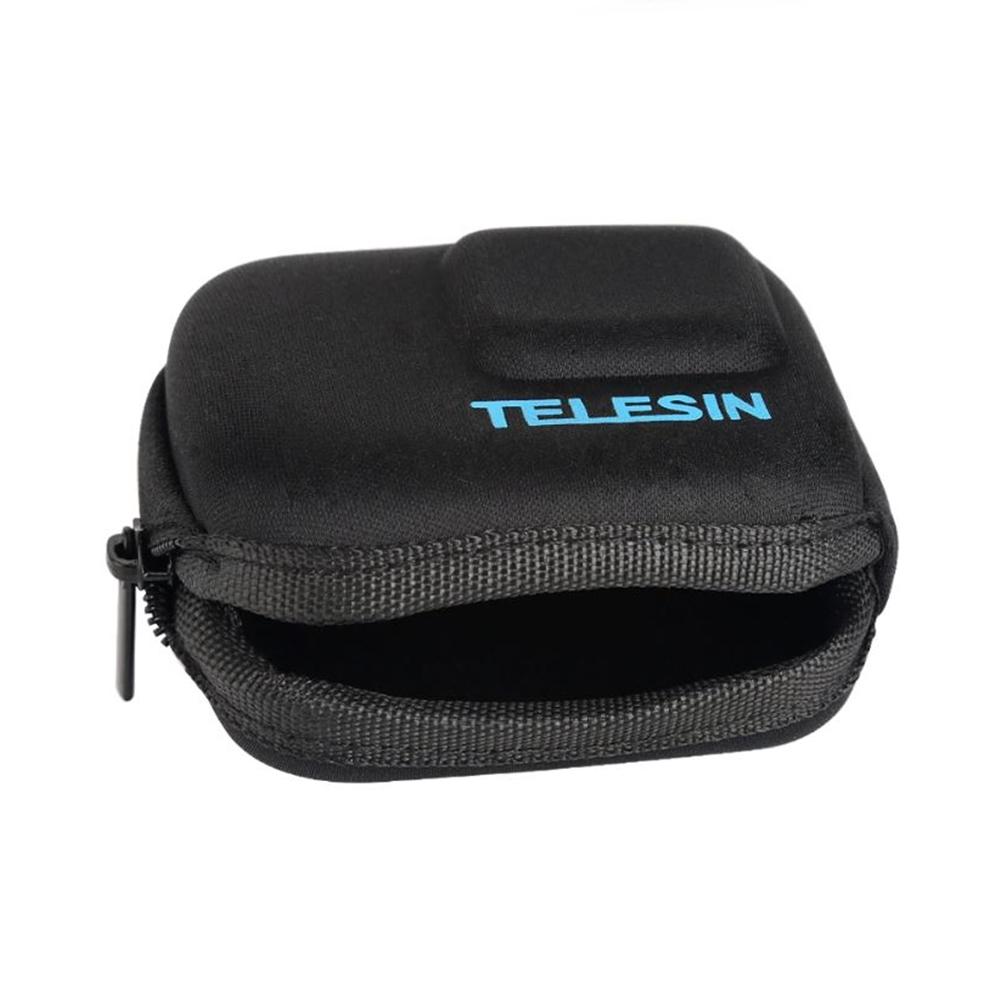 TELESIN Portable Mini Bag Camera Protective Case Pocket Carry Case for Gopro Camera Hero 7,Hero 6,Hero 5,Hero (2018) Cameras กระเป๋าขนาดเล็กสำหรับใส่กล้อง Gopro Hero 7,6,5 Hero 2018