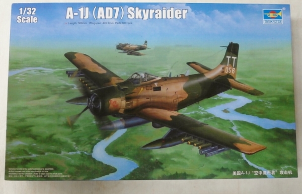 1/32 A-1J SkyRaider Trumpeter # 02254 | Lazada.co.th