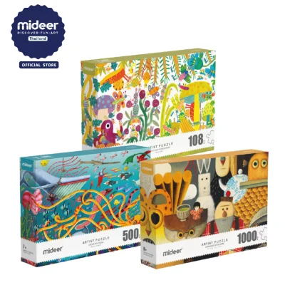 Mideer มิเดียร์ artist puzzle จิ๊กซอว์ศิลปินระดับโลก MD3179,MD3193-3194