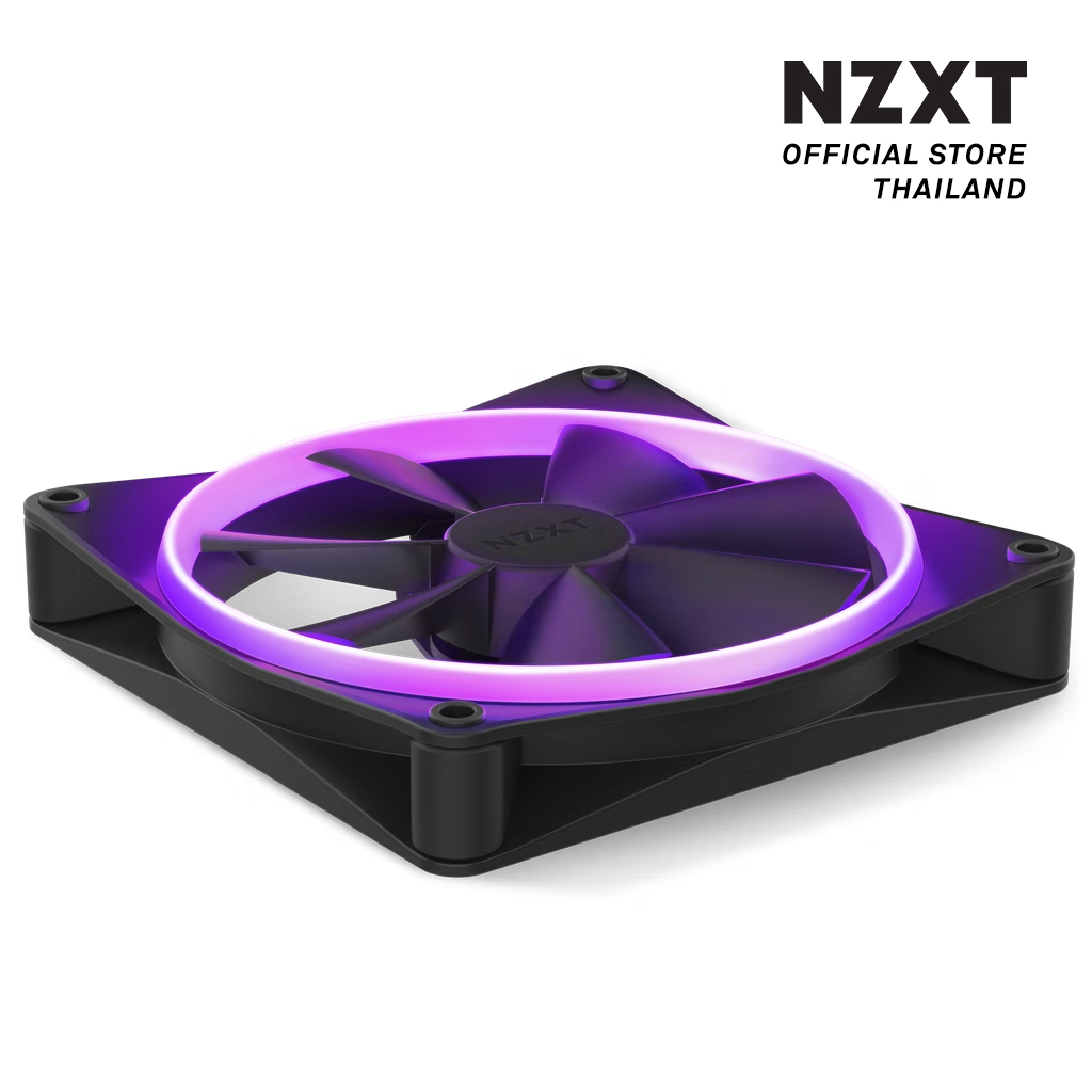 NZXT FAN RGB 140mm BLACK -Single - NZXT_OfficialStore - ThaiPick