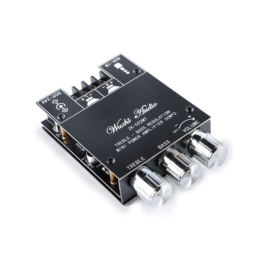 Amplificatore Board 2.1 Canali Stereo Bluetooth - 50W+50W+100W - Per Home Theater E Sistemi Audio Fai-da-Te