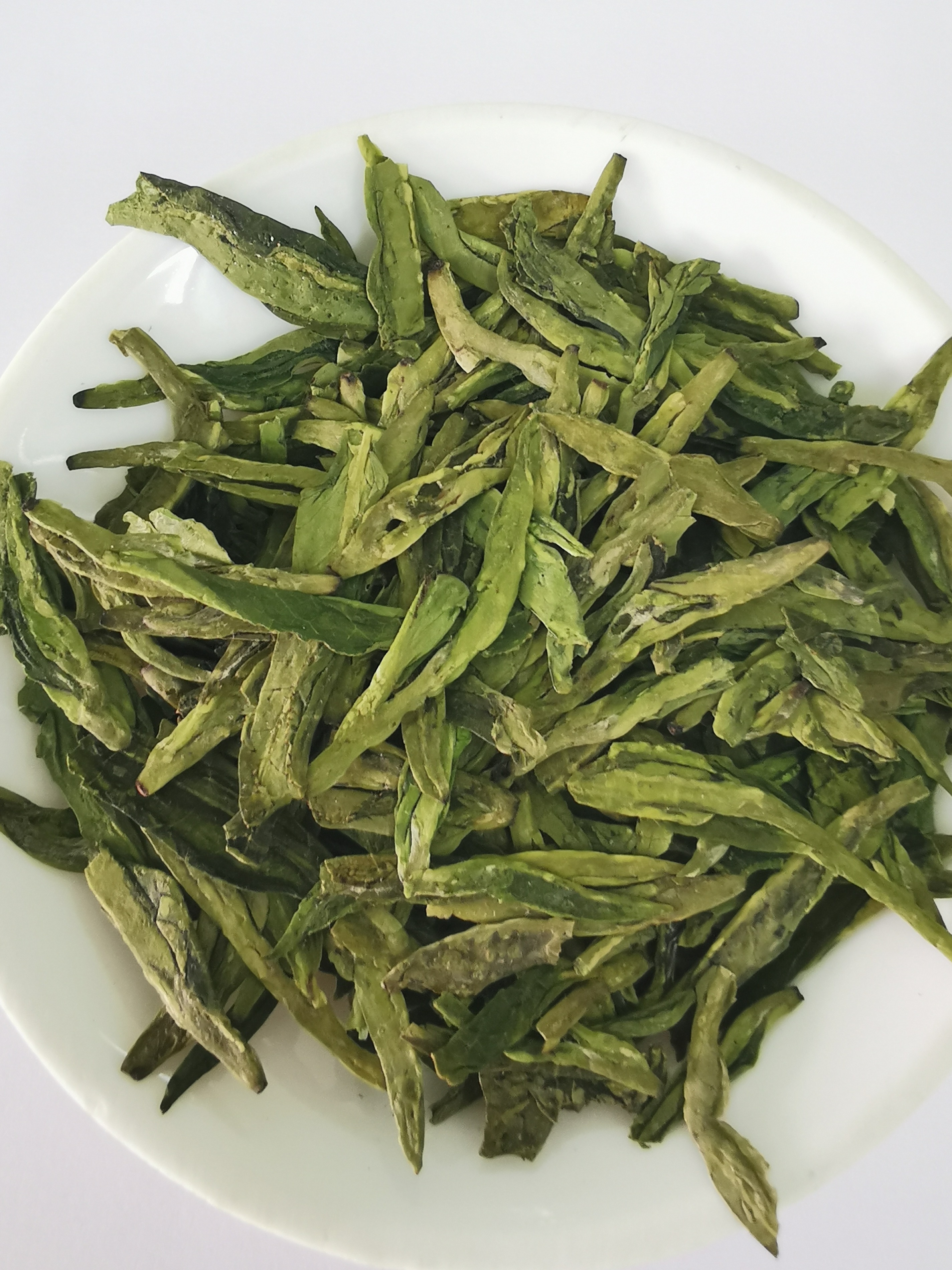 ชาหลงจิ่งหางโจว Green Tea Dragon Well Longjing นําหนักสุกธิ 100  กลัม B013