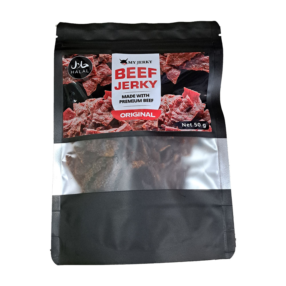 Beef Jerky Protein Snacks / เนื้ออบแห้ง โปรตีนสูง ไขมันต่ำ Lazada.co.th