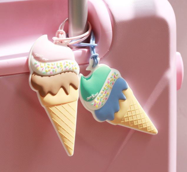 Ice Cream tag ป้าย ห้อย กระเป๋า / กระเป๋าเดินทาง