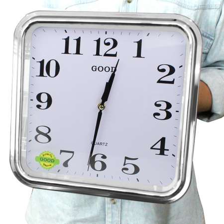 Telecorsa นาฬิกาแขวน ทรงสี่เหลี่ยม ขนาด 13 นิ้ว รุ่น Quartz-Clock-239-Song