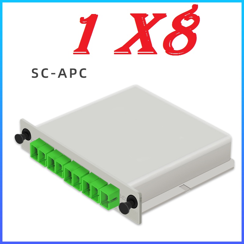 SPLITTER FIBER OPTIC SC/APC 1X8 (แบบกล่อง)