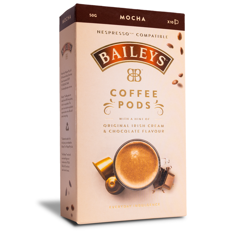 พร้อมส่ง🌟 PODiSTA แคปซูลกาแฟ เนสเพสโซ่ Bailey Mocha Irish Cream Nespresso Capsule