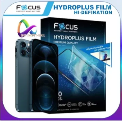 ฟิล์มไฮโดรเจล โฟกัส แบบใส iPhone 13 / 13 pro / 13 pro max / 13 mini / 12 /12 Pro max / mini / 11 / 11 Pro / Pro max / X Xs / XR / Xs max / 7 / 8 / SE / 6 / 6s / SE 2020 plus focus hydroplus film hydrogel film ฟิล์ม