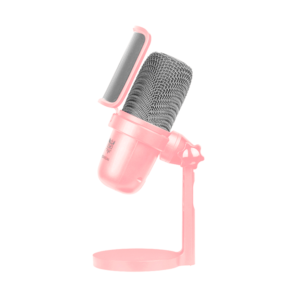 Microphone Computer Pink Onikuma Hoko M630 Microphone (PINK) (GMA-001380) - IT CITY - ThaiPick