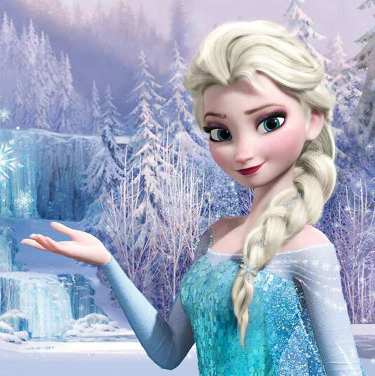 Wig snow strange fate Elsa animation cos Aisha wig long hair | Lazada PH