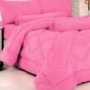 FD Premium  ผ้าปูที่นอน 5 ฟุต 5 ชิ้น  รุ่น 5AA0124  (สี ชมพู)