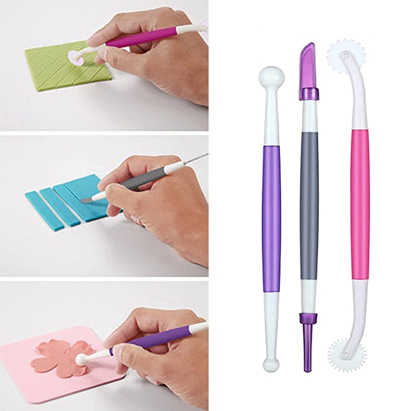 8 Pcs Cookie Cake Decorating Brushes Tools Set,Food Paint Brush Paste