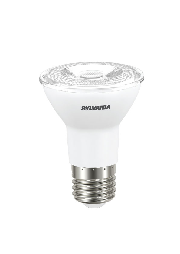 Sylvania หลอดไฟ Led Par20 แสงวอร์มไวท์ Refled Par20 6w 2700k V3