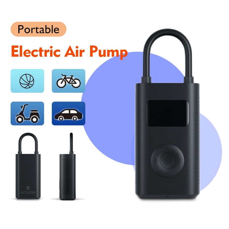 Xiaomi เครื่องปั๊มลมไฟฟ้า Mijia Mi Portable Electric Air Pump 1S ปั๊ม