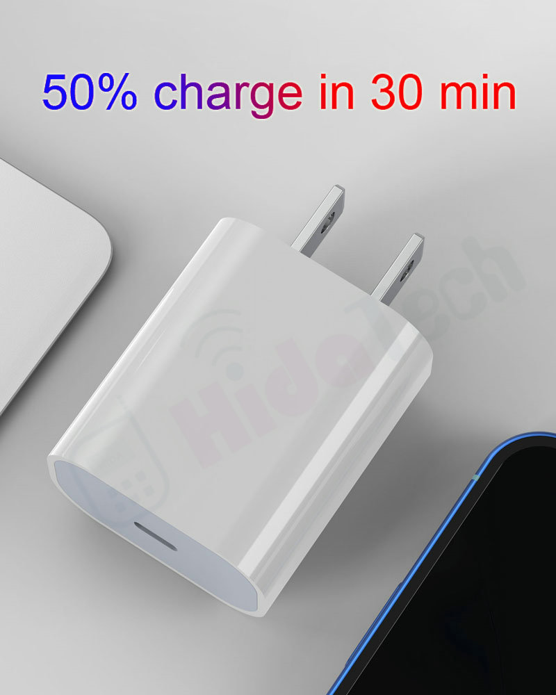 Ifew Atopart US Plug Fast Charge 20W USB C port Type C PD Wall Charger ...