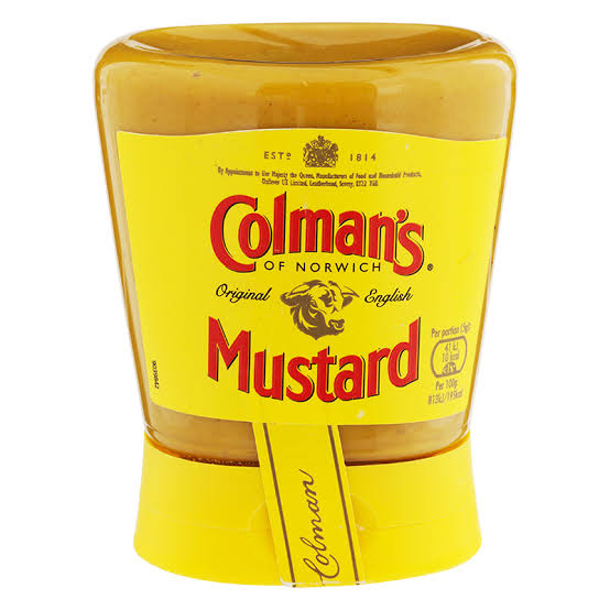 Colmans Original English Mustard โคลแมนส์ ออริจินัล อิงลิช มัสตาร์ด (UK Imported) 150g