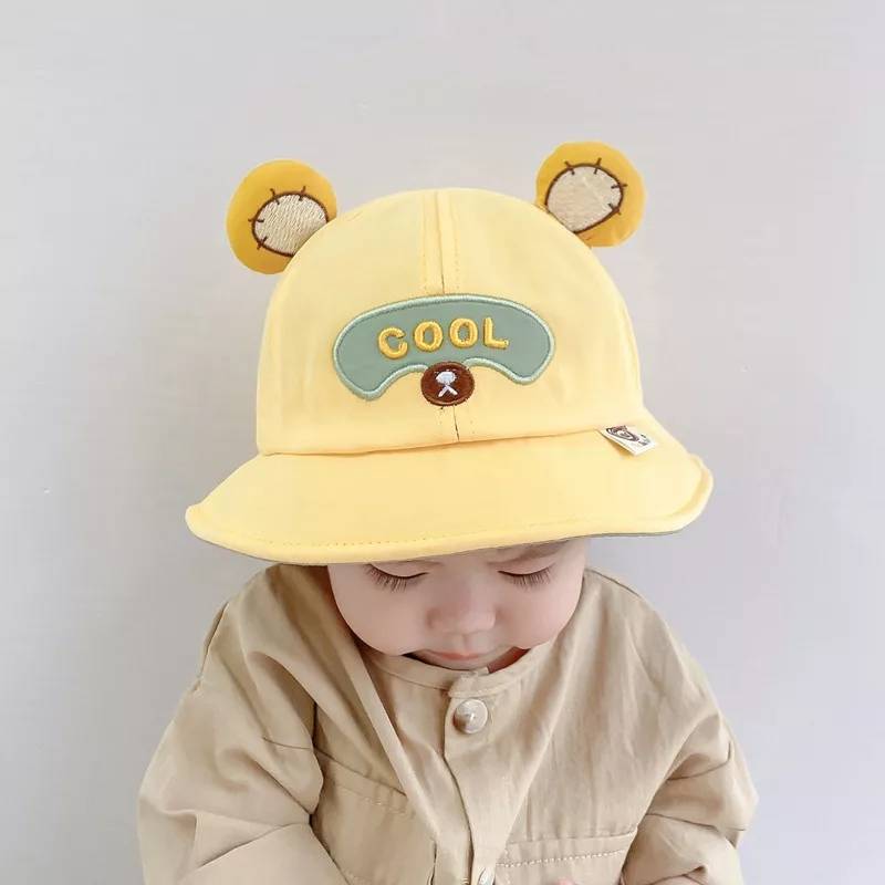 ☆พร้อมส่ง☆หมวก หมวกเด็ก 4เดือน-2ปี รอบหัว:48-50 cm.หมวกเด็กเล็ก หมวกเด็กโต หมวกบักเก็ต หมวกเด็กชาย หมวกเด็กหญิง หมวกเด็กแฟชั่น แต่งหู COOL?