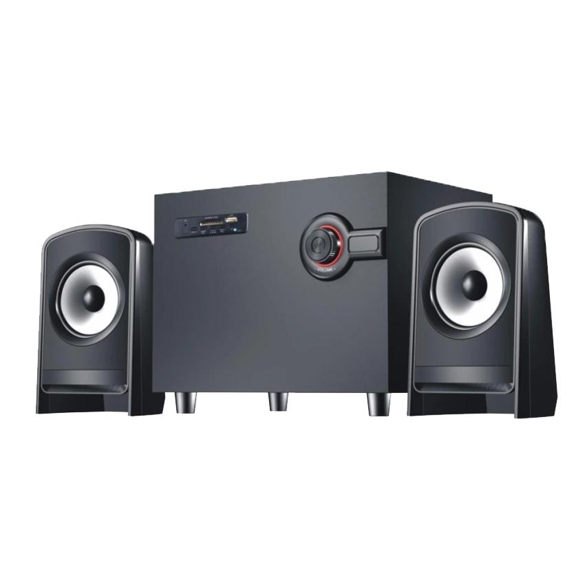 Diffusori Multimedia F&D F380X Bluetooth 2.1 Canali, 108W Potenza, Subwoofer E Satelliti, Esperienza Audio Immersiva, Connessioni USB E AUX, Comodo E Moderno