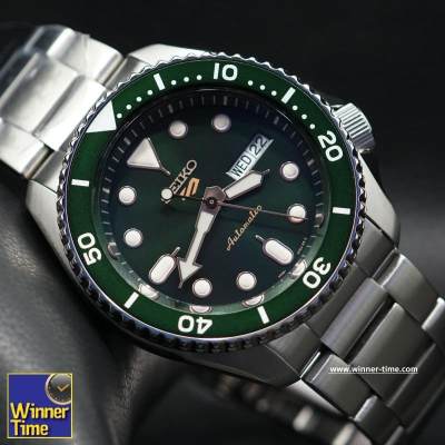 Winner Time นาฬิกา ผู้ชาย Seiko 5 SEIKO Automatic New 5 Sports SRPD63K รับประกันบริษัท ไซโก ประเทศไทย 1 ปี