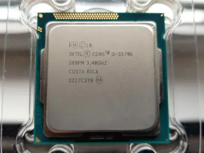 Intel Core i5 3570K 3.4GHz 6MB 5.0GT/s SR0PM LGA 1155 CPU Processor