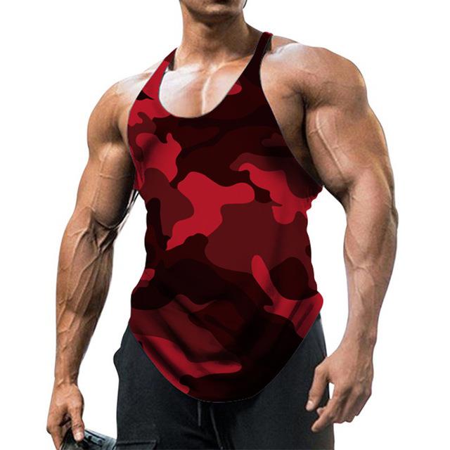 Mens Muscle Tank Tops Quick Dry Vest Fitness Workout/Gym Sports Singlet  Shirts