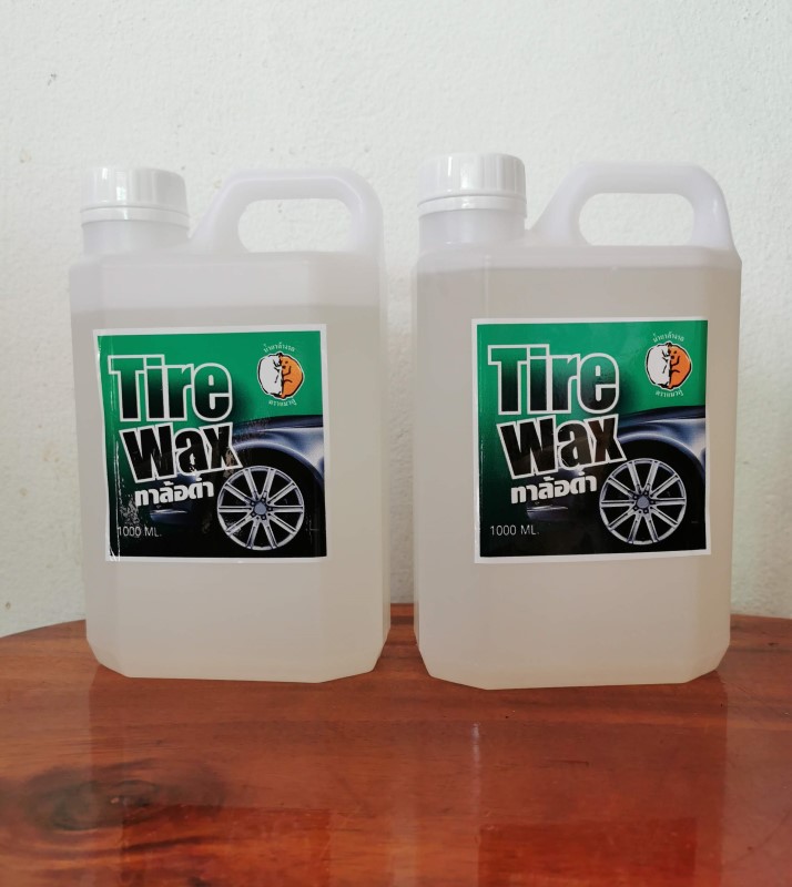 น้ำยาทาล้อดำซิลิโคนออย์(silicone wax) (ขนาด 1 ลิตร)