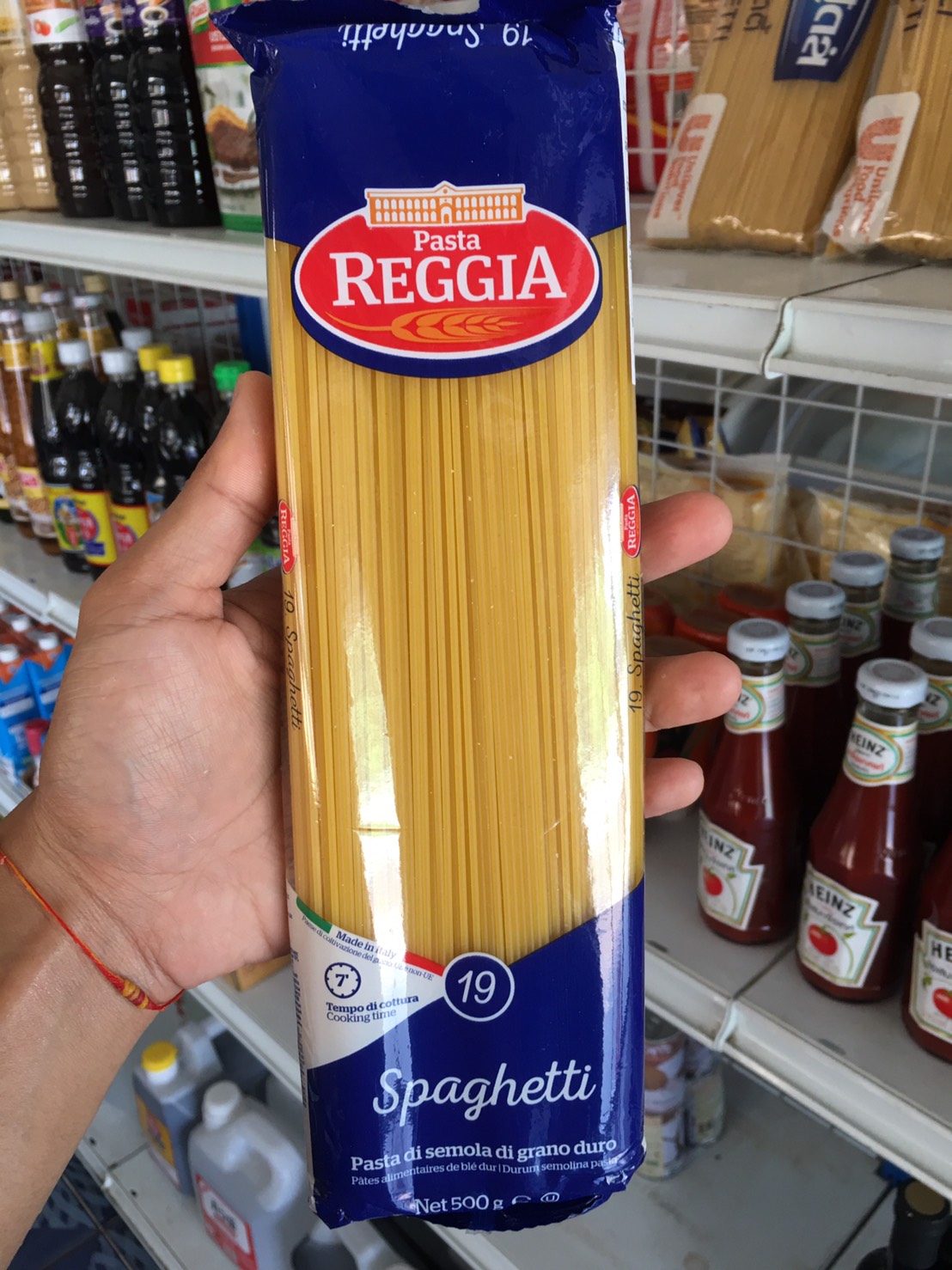 Pasta REGGIA เรจเจีย สปาเกตตี้ / สปาเก็ตตี้ เบอร์ 19 500g