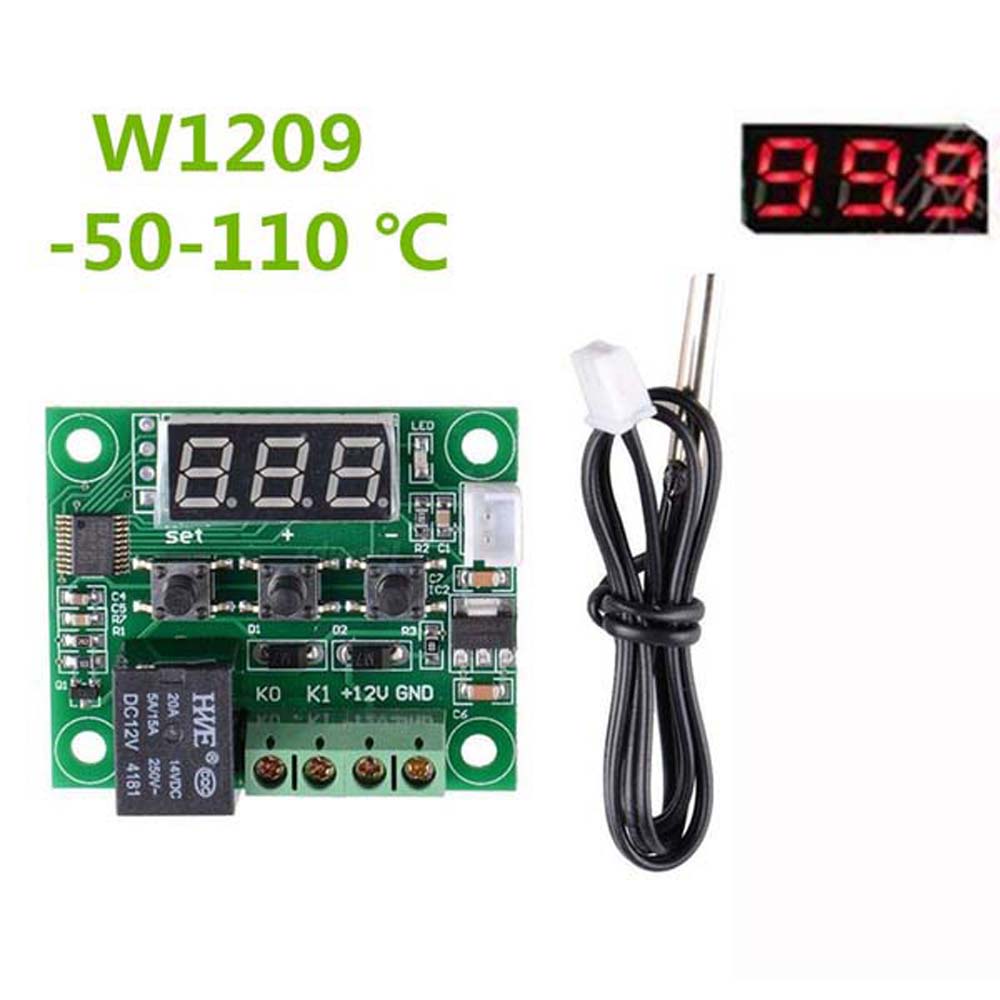 -50-110Cกันน้ำMicroอัจฉริยะNTC Sensorแสงสีแดงเทอร์มอสแตตควบคุมอุณหภูมิสวิทช์อุณหภูมิบอร์ดคอนโทรลอุณหภูมิController