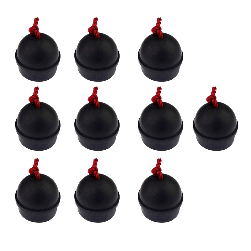 10Pcs Rubber Cue Chalk Holders for Billiard Pool Snooker Table Stick
