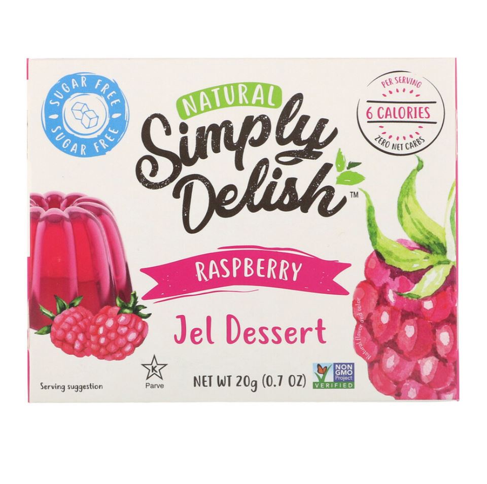 Keto Jelly : Simply Delish Raspberry พร้อมส่ง อายุยาว