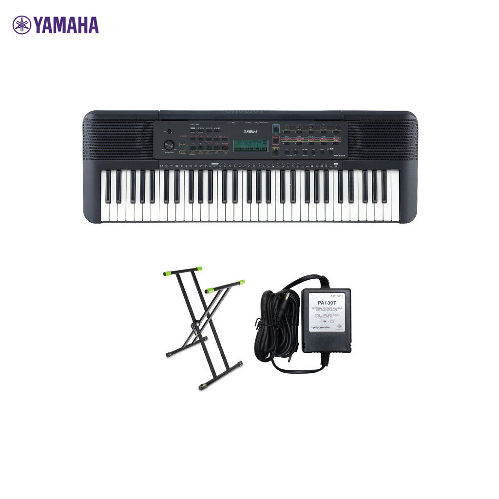 (New 2020 ระบบ Smart Chord ) คีย์บอร์ดไฟฟ้า Yamaha PSR-E273 Keyboard 61คีย์ Digital Portable Keyboard ยามาฮ่า คีย์บอร์ด แถมฟรีอแดปเตอร์ ขาตั้ง (Oasis)