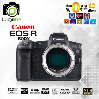 ผ่อน 0%** กล้อง Canon Camera EOS R BODY- รับประกันร้าน Digilife Thailand 1ปี