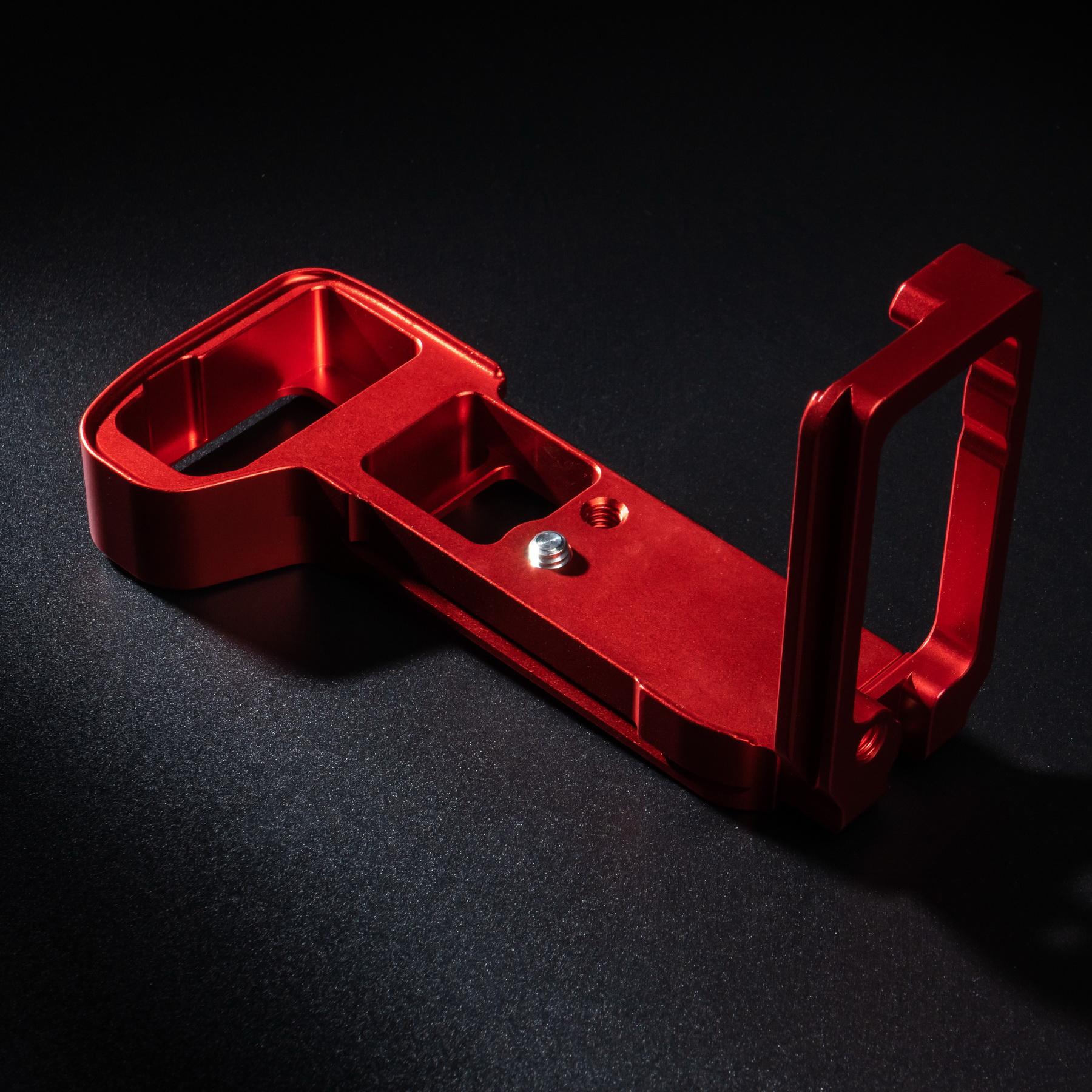 Grip L-Plate for Sony A7III / A9 / A7R III ( กริป ) ( A7 iii / A7mk3 ) ( สีแดง ) ( RED )